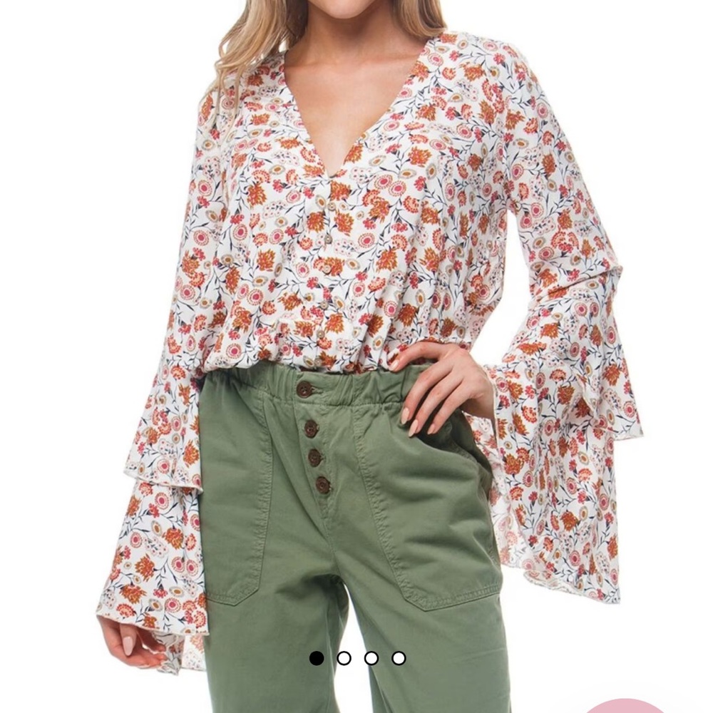 Intimately Free People She’s Dainty Bodysuit Size Small